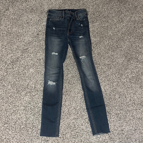Hollister Denim - Hollister ultra high rise super skinny jeans